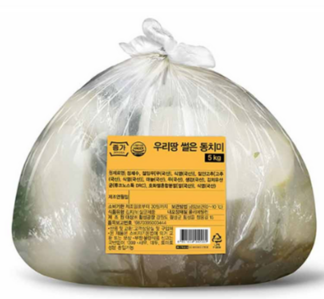 종가집 무 동치미, 1개, 5kg