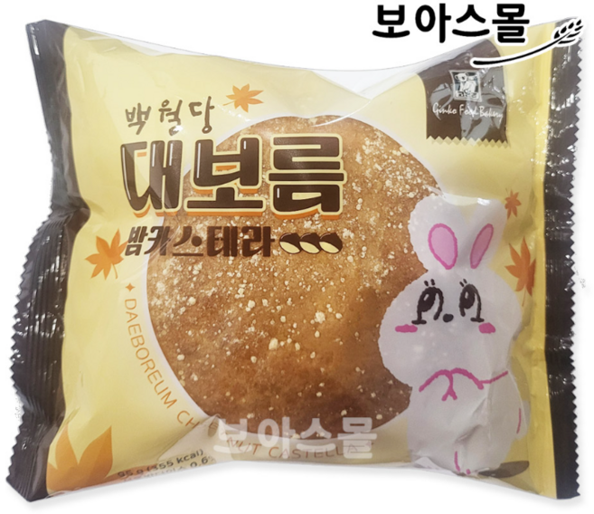 코알라 대보름 밤카스테라, 5개, 95g