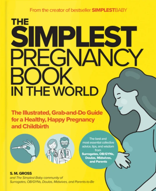 (영문도서) The Simplest Pregnancy Book in the World: The Illustrated Grab-And-Do Guide for a Healthy H... Paperback, Simplest Company, English, 9781736894798 - 쿠팡