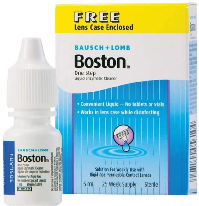 보스톤 바슈롬 원스텝 리퀴드 엔자임 단백질 제거제, 5ml, 1개 - 쿠팡