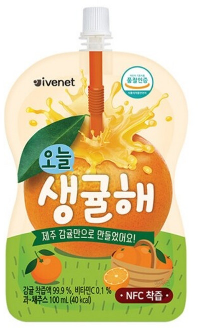 아이배냇 오늘 생귤해 100ml, 1개