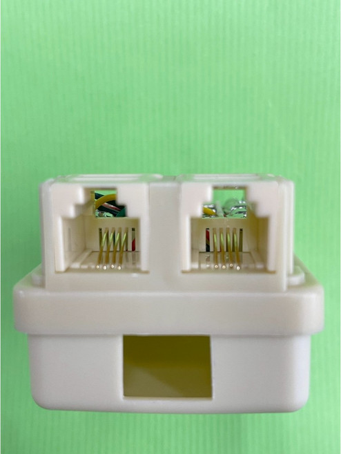 大林電子 美式接線盒, 6P4C  一分二(CD4C2), 1個