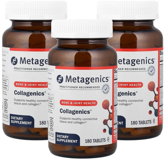 메타제닉스 콜라제닉스 Metagenics Collagenics® 180정, 3개 - 쿠팡