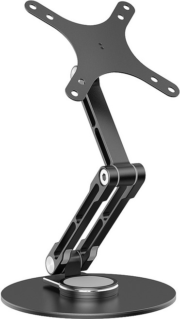 에비크 휴대용 모니터 VESA 스탠드 높이 조절 모니터 테이블 스탠드 데스크 마운트 13-18인치 모니터용 브라켓, S218-D12, 1개