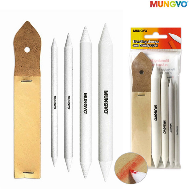 문교 찰필 4종 사포 1본입 세트 MBS-4A, 1개