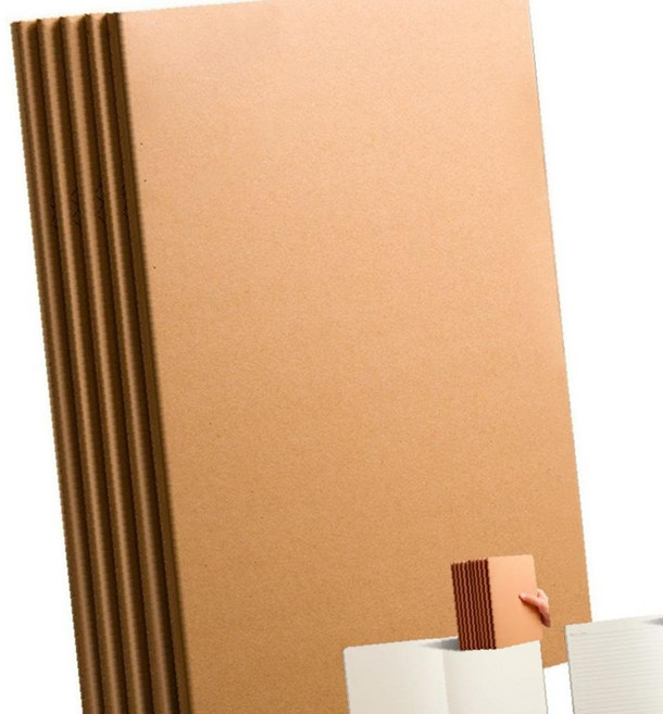 A4 크라프트 노트 무지노트 줄노트 메모 필기 공책OC_0131TC, 01.무지노트