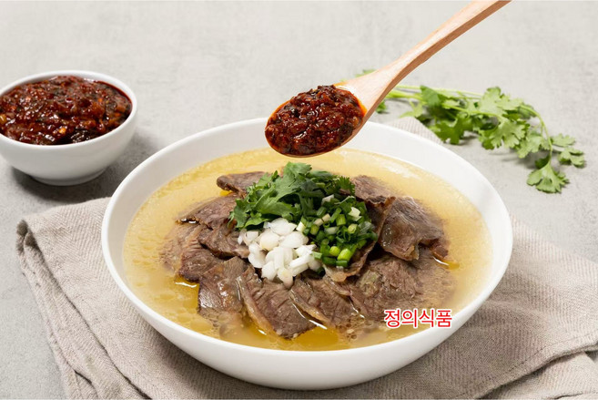 중국식품-정의식품 정의 소탕 탕 국밥 즉석국 즉석탕 즉석조리 밀키트- 연변소탕 600g-냉동, 5개, 600g