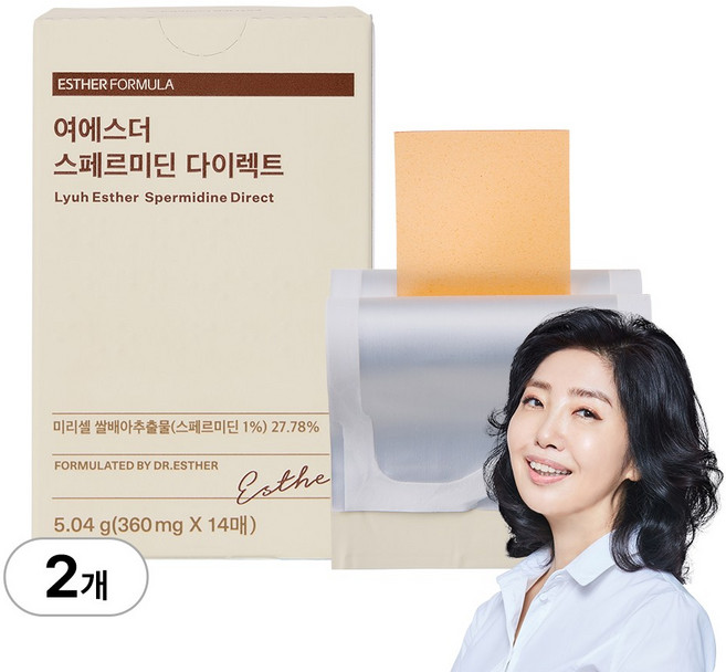 [본사직영] 여에스더 스페르미딘 다이렉트, 2박스, 14회분