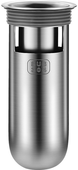 [1+1] 냄새 해충차단 스테인리스 304 하수구트랩, 1세트