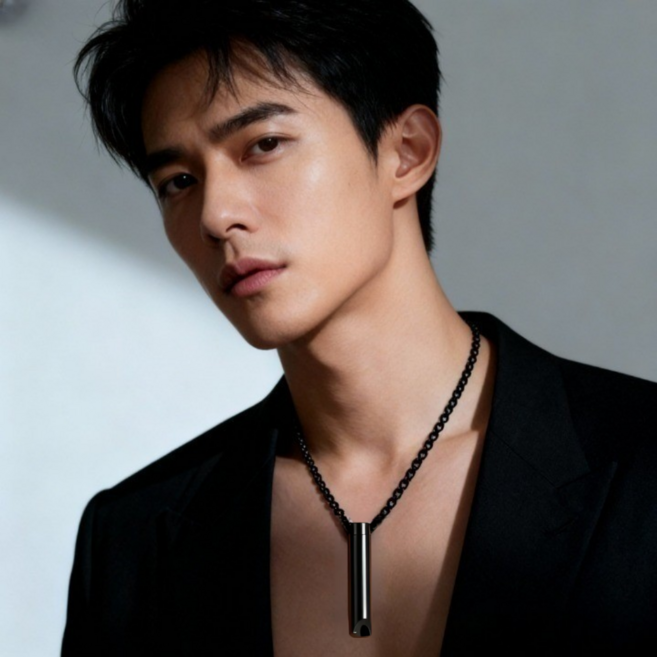 오데트 불안 공황 호흡 완화 도움 금연 파이프 스틱 목걸이