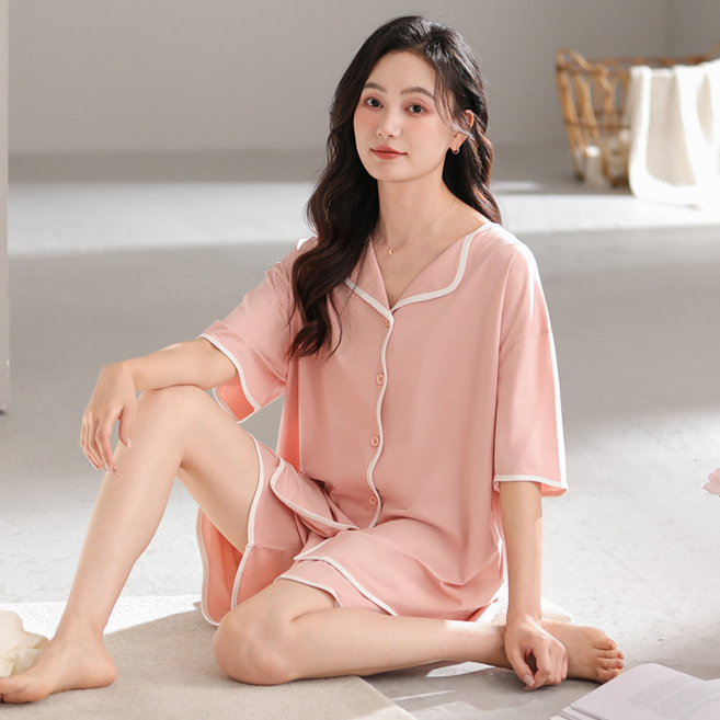 2025夏季新款莫代爾休閒家居服套裝