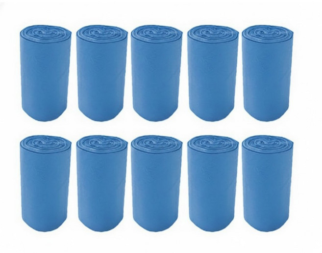 PVC 난연성 보온 매직 테이프, Blue, 10개