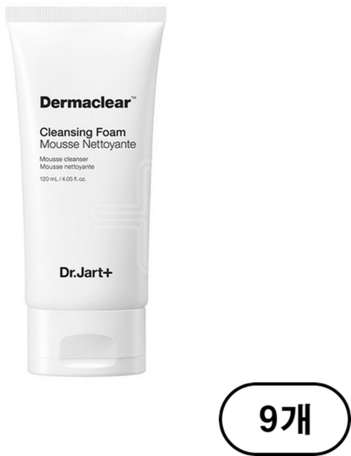 닥터자르트 더마클리어 마이크로 폼 클렌져, 120ml, 9개