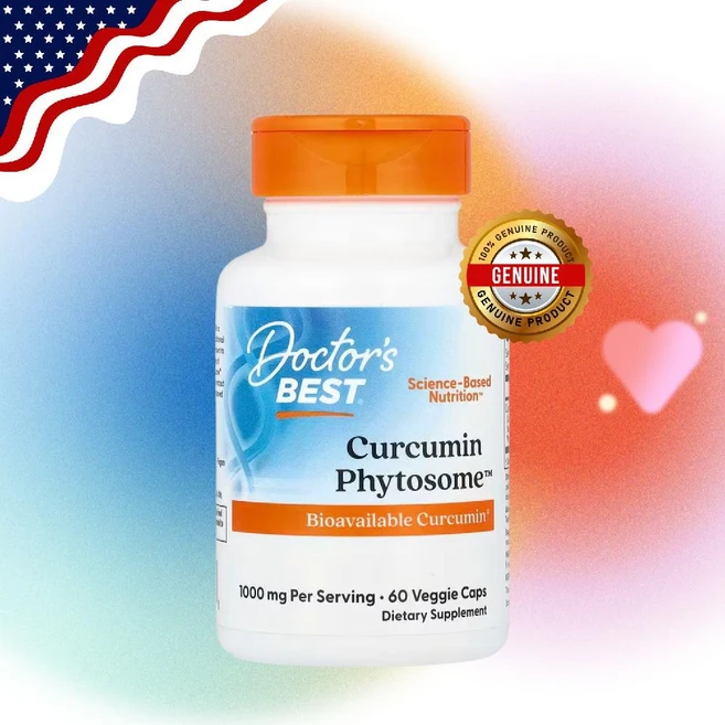 닥터스베스트- 메리바 커큐민 파이토솜 베지 캡슐 60정(캡슐 1정당 500mg), 1개 - 쿠팡