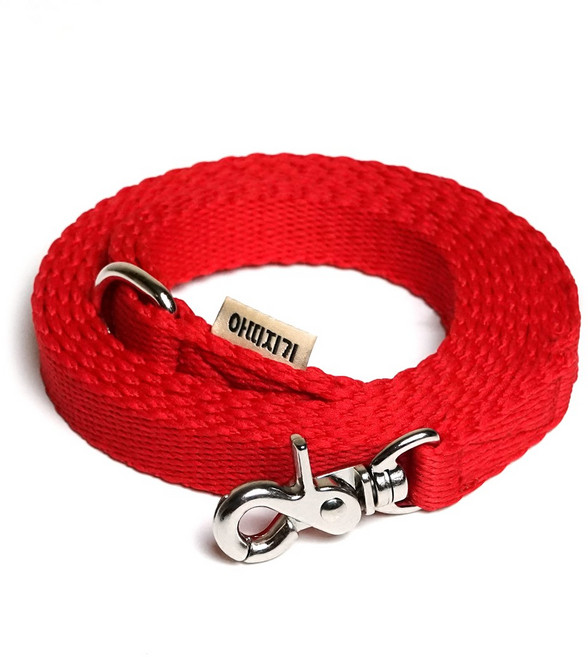 아띠지기 반려동물 리드줄, 레드, 1개