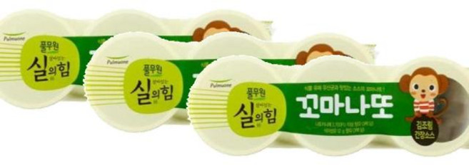 풀무원 살아있는 실의 힘 꼬마나또 김조림간장소스, 3개, 89.7g