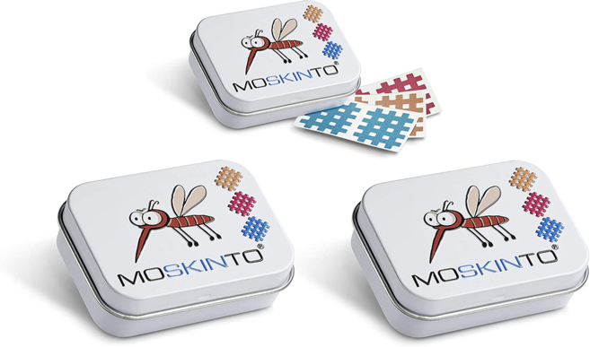 MOSKINTO 모기 패치 밴드 안티버그 가려움증 완화 42개 3팩