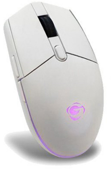 지클릭커 저소음 게이밍 마우스 GM-M250, GM-M250 Noiseless, 화이트