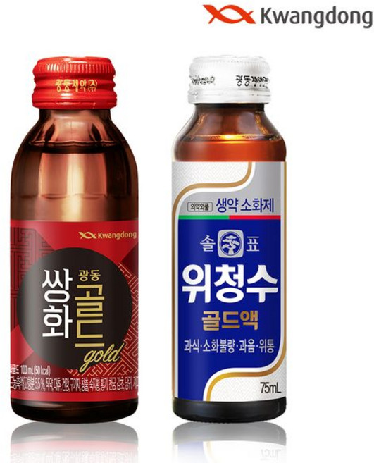 광동쌍화골드100ml x 20병+솔표위청수골드75ml x 20병, 20개, 100ml, 1개