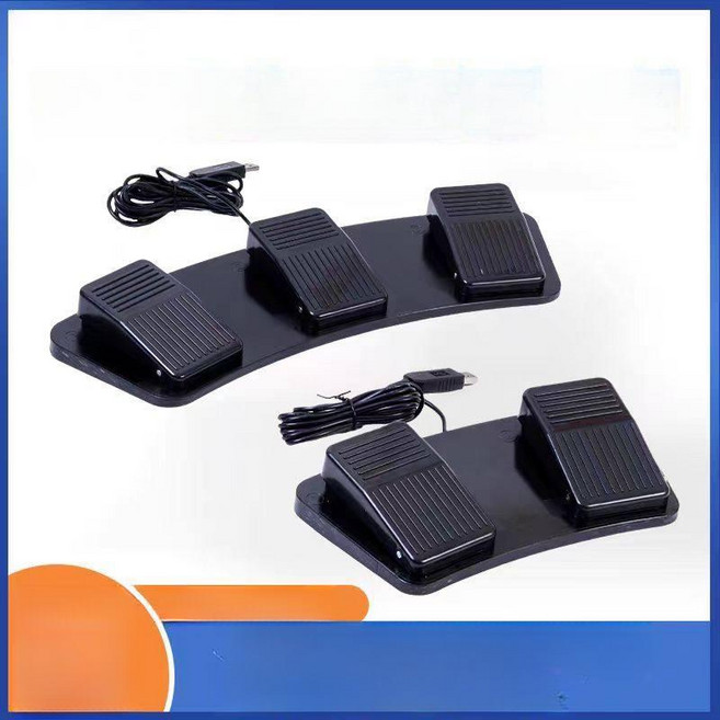 원큐발판 리니지발판 단축키 풋 페달 게임 게이밍 스위치, 1개, 3 페달 위치, 1cm