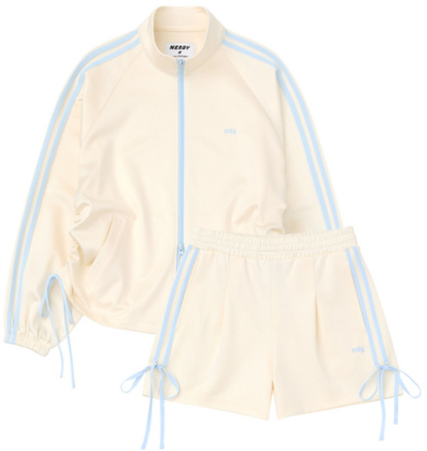 널디 NDY 리본 트랙 세트 크림 PNES26TR0302SET 377626