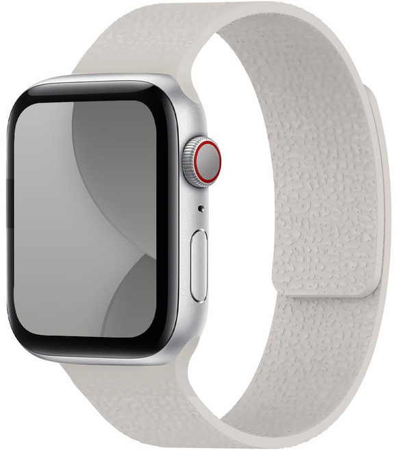 아이드 애플워치 호환 소프트 실리콘 마그네틱 밴드, 스타라이트