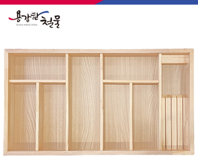 [용감한철물] 고급 국산 원목 수저함, 원목수저함 900, 1개