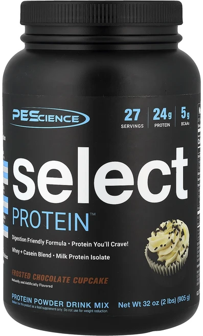 PEScience Select 프로틴 프로스티드 초콜릿 컵케이크 905g(31.9oz), 4개 - 쿠팡