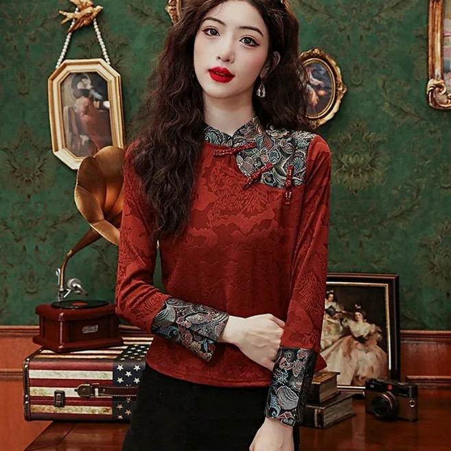 Anteater 여성 봄가을 예쁜 하이넥 티셔츠 루즈핏 폴라넥 긴팔 블라우스 데일리룩 ru222DJ8