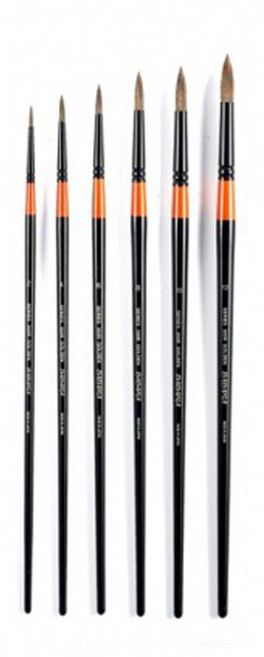 바바라 300R 수채화붓 6본조세트 2 4 6 8 10 12호, 상세 설명 참조
