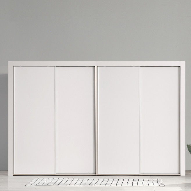 국내제작 직접배송 키높이 클래시 3240mm 슬라이딩옷장 이불장 양복장, 01) 화이트(무광)