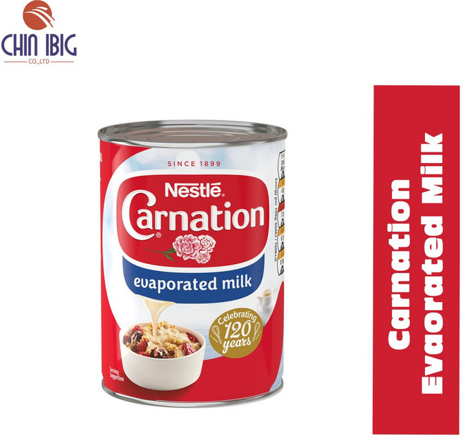 Carnation Evaporated Milk(카네이션 농축 우유), 1개, 405g