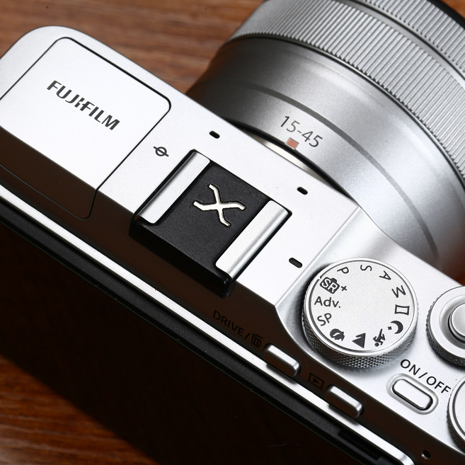 KOEM 후지필름 핫슈커버 X100VI XT50 XT30II XT5 XM5 카메라, 1개, 핫슈 에디션X - 블랙