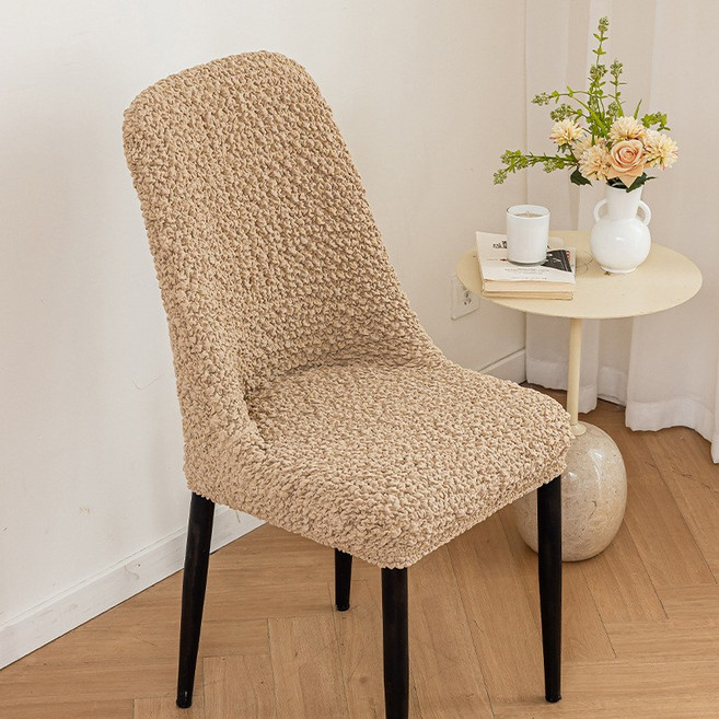 만자천홍 스판 의자커버 식탁의자커버, 1개, 카키