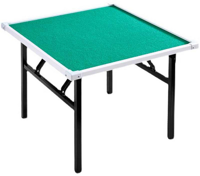 접이식 마작 테이블 카드게임 홀덤 체스 책상 포커 카지노 카드 폴딩 가정용 고스톱 화투 합금 35cm 80x80, 스테인리스 35cm 80cm, 1개