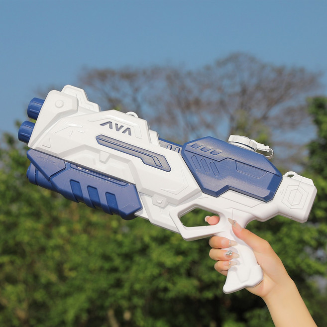 TAOMI 워터밤 페스티벌 워터건 물총 T999, 네이비 화이트, 1개