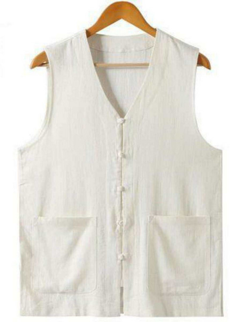 스님옷 여름 조끼 승복 스님 남성 나시 민소매 지짐이 린넨 한복 스타일