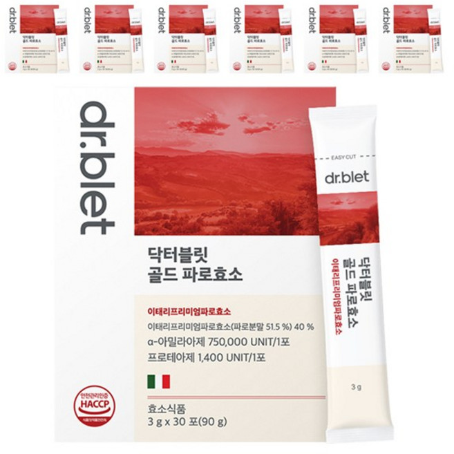 닥터블릿 골드 파로 효소 30p, 90g, 7개