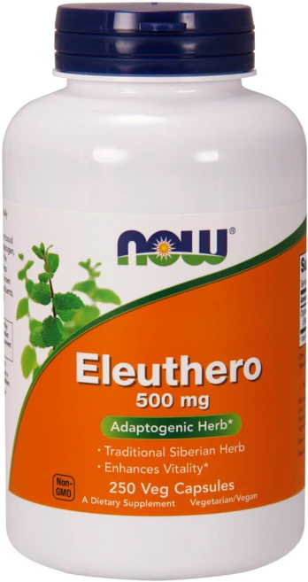 나우푸드 엘루테로 500mg 베지 캡슐, 250개입, 1개, 250정 - 쿠팡