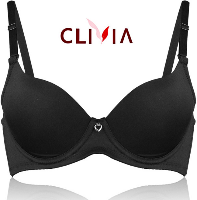 크리비아 여성 하트 포인트 베이직 몰드 브라 팬티 1786(브라팬티개별구매) 브래지어