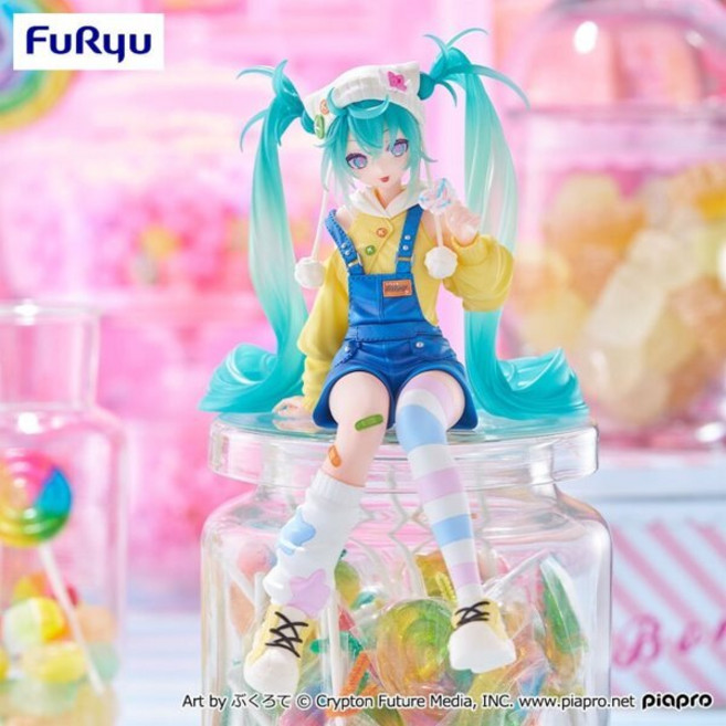 후류 누들 스토퍼 피규어 보컬로이드 하츠네 미쿠 롤리팝 Ver, 1개