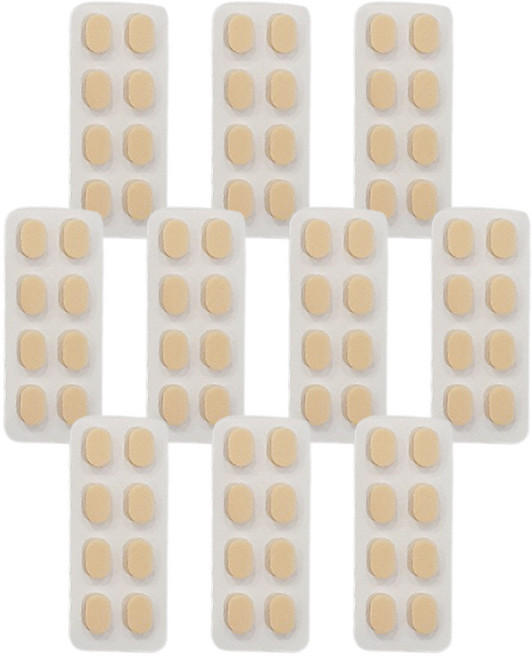 남여공용 논슬립 안경패드 코받침 타원형 40p