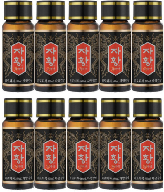 자황력액 100ml 10개, 1개