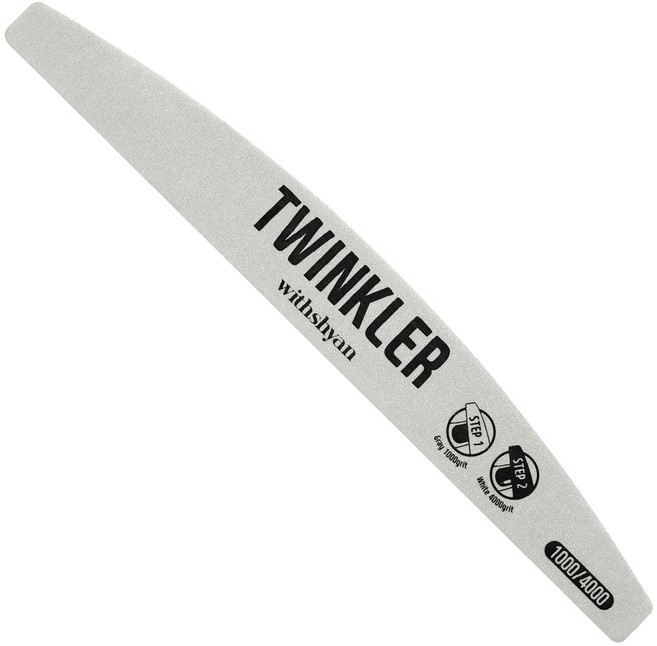 위드샨 트윙클러 네일파일, 혼합색상, 1개