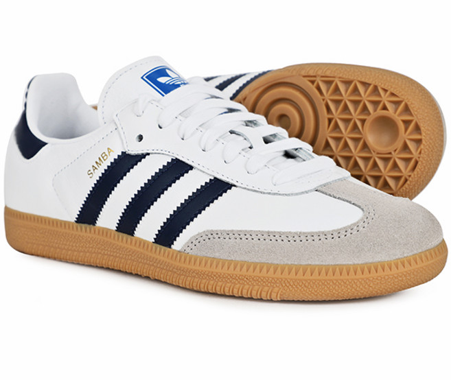 아디다스 SAMBA OG 화이트 나이트 INDIGO (IF3814)