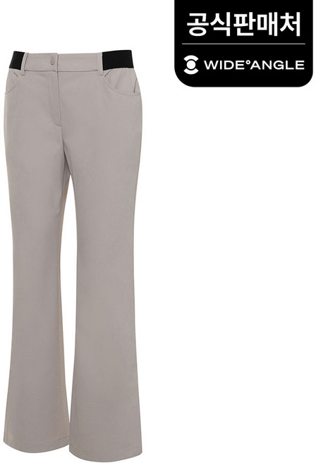 와이드앵글 공식 여성 TO 에센셜 부츠핏 팬츠 L WWP24391E2 (정상가:129 000)