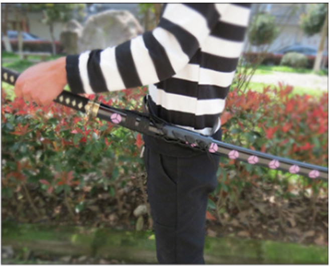 검집 칼집 진검집 목검집 가검집 검벨트 진검 가검 목검 코스프레 코스튬 허리 등 원피스 조로 귀멸의칼날 이도류 삼도류