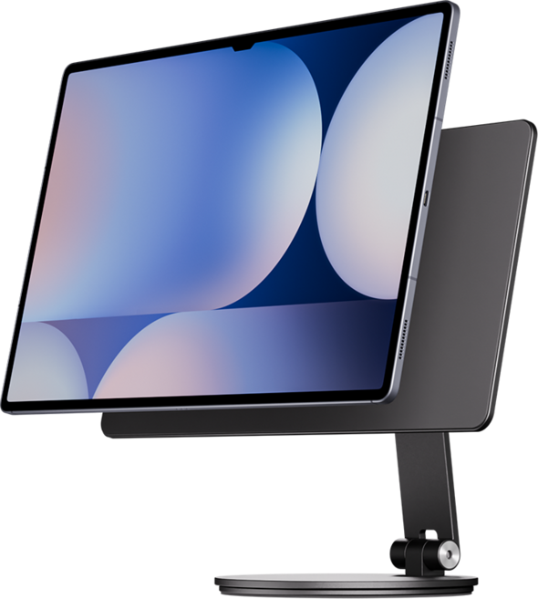 니케 Gsnap 올인원 갤럭시탭 마그네틱 거치대, 1개, 그라파이트, 14.6 (S8U/S9U/S10U)