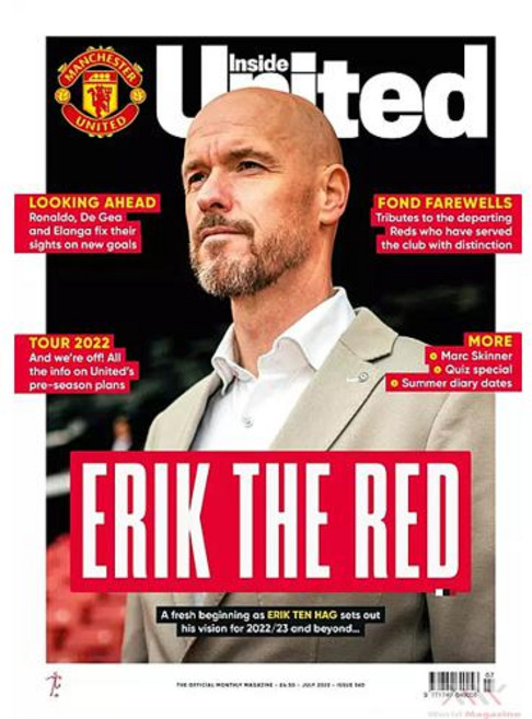 Inside United Uk 2022년7월 (#360)호 (인사이드 유나이티드 영국 축구) - 당일발송