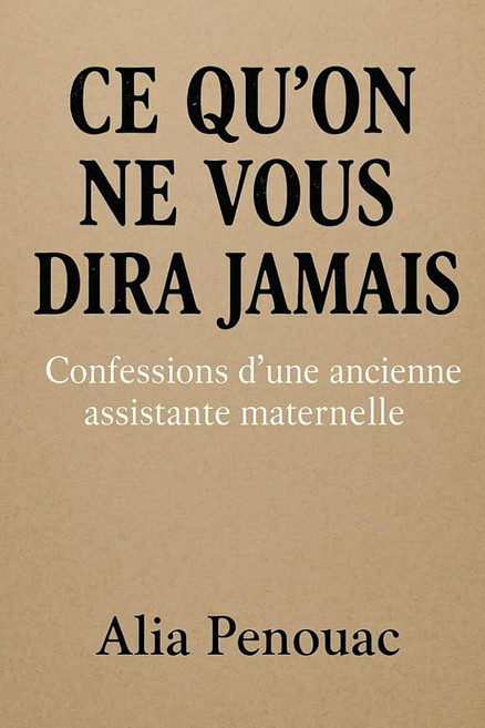 [ 1113412 ] 당신에게 절대 말해주지 않는 것: 전 전담 보육교사의 고백 (프랑스어판) [페이퍼백]